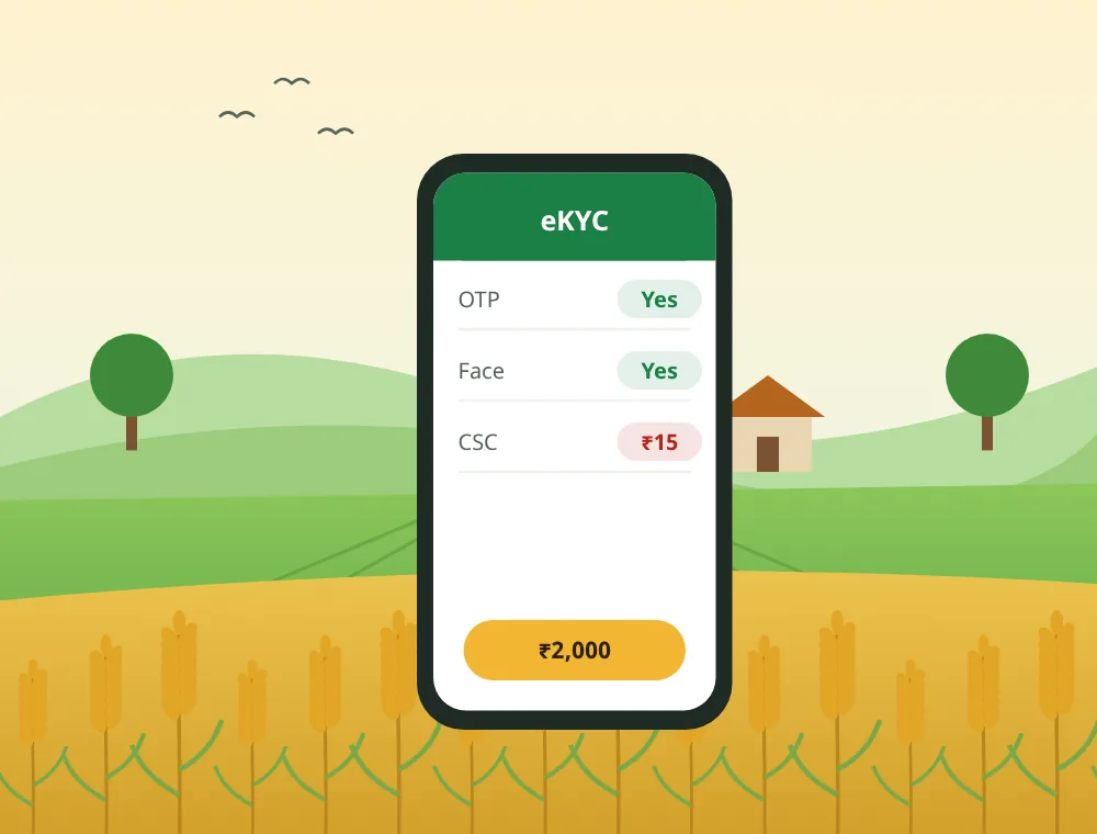 मोबाइल पर eKYC के तीन तरीके